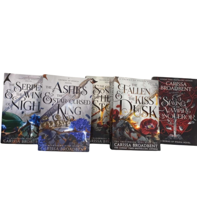 A Crowns Of Nyaxia Series By Carissa Broadbent (5 books)