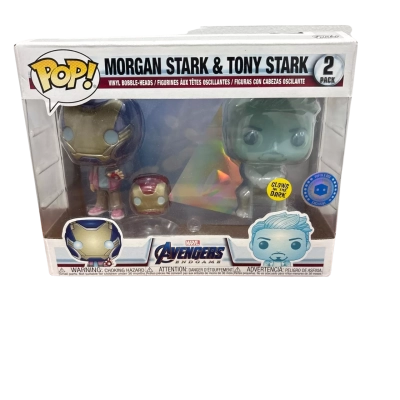 Pop Marvel Avengers Morgan Stark & Tony Stark