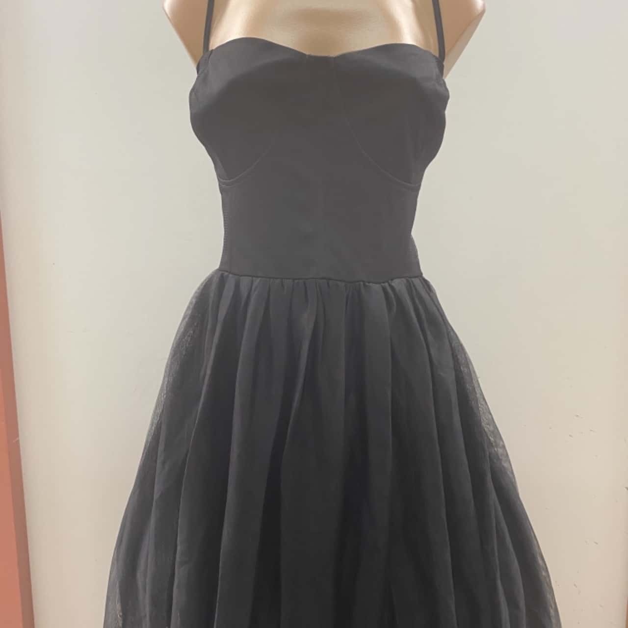 ladies black dress size 20