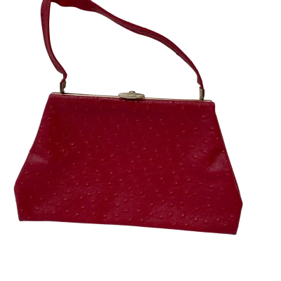  Vintage Handbag - Red.