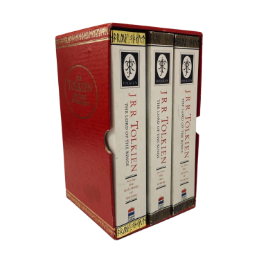 Epic 1993 J.R.R. Tolkien Lord of the Rings Boxed Trilogy – Classic Fantasy Collectible! #Tolkien #LOTR #FantasyBooks