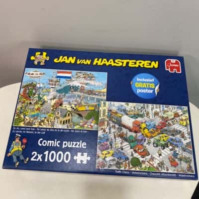 Jan van Haasteren 2 x 100pce Jigsaws