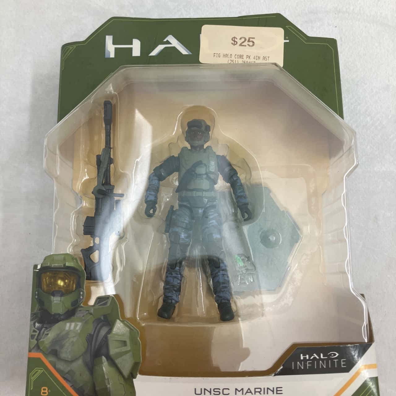 Halo figurine UNSC marine with sniper rifle