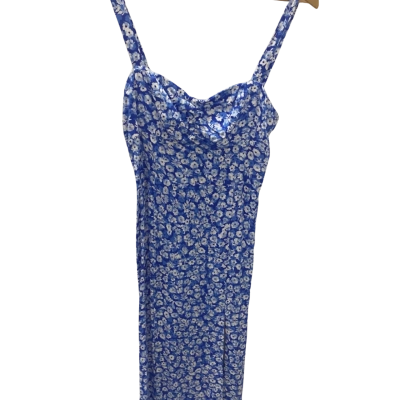 Kookai Womens  Size 40 Shoestring Strap Dress Blue 