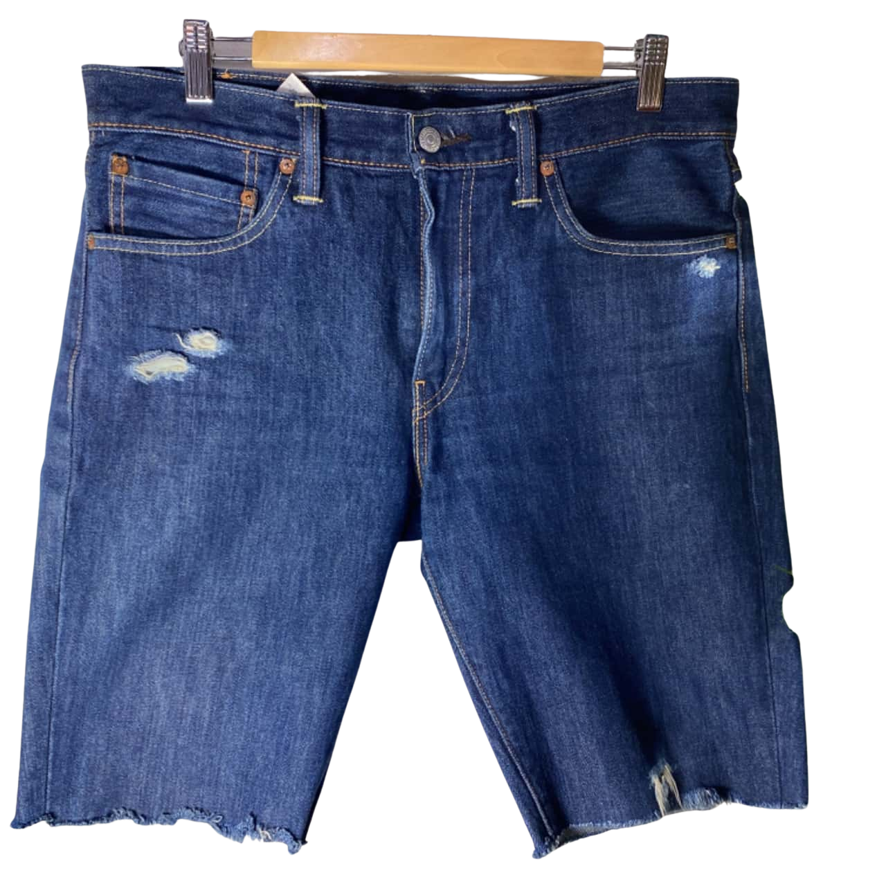Levis Mens 511 Denim Shorts Size 33 Blue