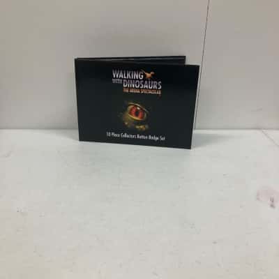 Walking With Dinosaurs The Arena Special 10 PCE Badge Set