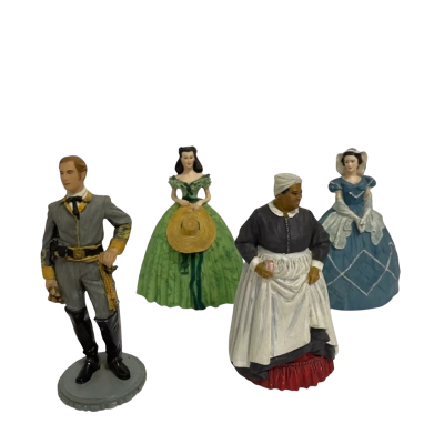 Franklin Mint ‘Gone With The Wind’ 4x figures 
