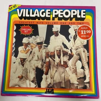 VILLAGE PEOPLE GREATEST HITS VOLUME ONE AND TWO.