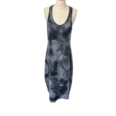 Lauren Vidal Womens  Size M Casual Dress / Party Dress Grey 