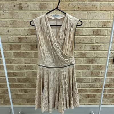 AllSaints Womens hand dyed silk dress Size 10 