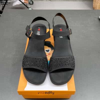 I Love Billy Womens  Size 7 Sandals Black  
