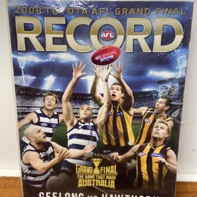 AFL Grand Final Record 2008 Geelong v Hawthorn (sealed)