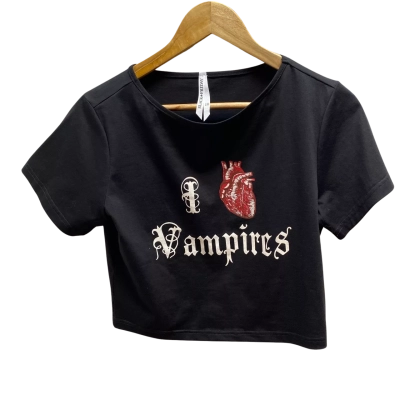 Black Friday WomensBlack Tee Size 10 