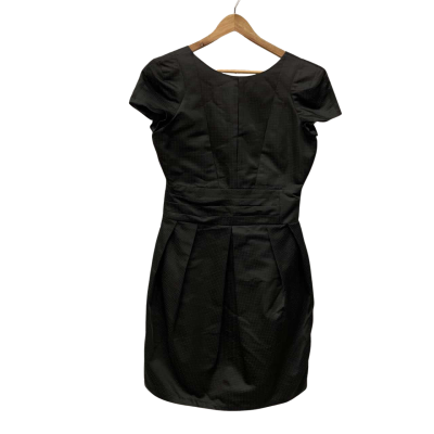 Emporio Armani Womens  Size 10 / 8 Midi Dress Black  / Polka Dot 