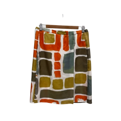 Luisa Cerano Silk print women skirt