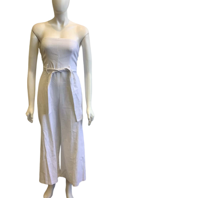 BNWT Bec & Bridge Women's Size 6 Oleta Jumpsuit White 