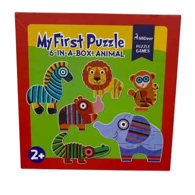Mi Deer My First Puzzle 2+ 6 In A Box Animal