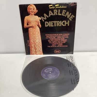 The Fabilous Marlene Dietrich vinyl