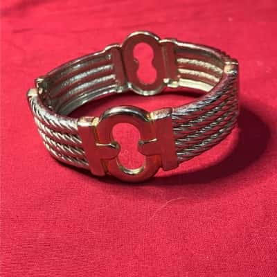  Women's Vintage 80's Clapper Bangle 