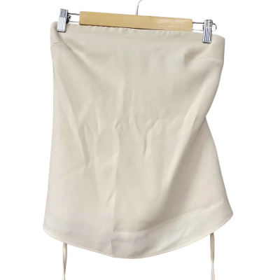 BNWT Kookai Womens Size 8 Beige Strapless Top