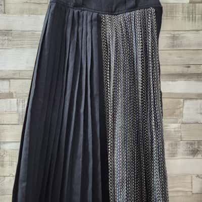 Stuart Membery Womens  Size 12 Black Multicoloured Vintage skirt
