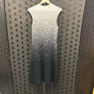 Saba Womens  Size S Sleeveless Dress  Black  / White 