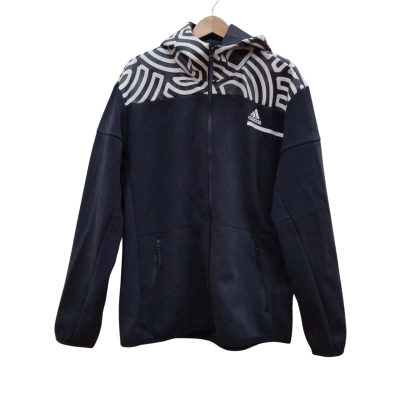 Adidas Mens Size XL Hood Jacket Black (12)