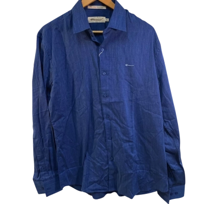 BNWT Hazard Navy Blue Mens Shirt Size XL 