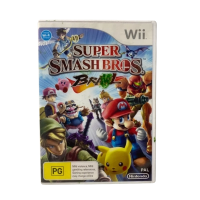 Wii Super Smash Bros Brawl