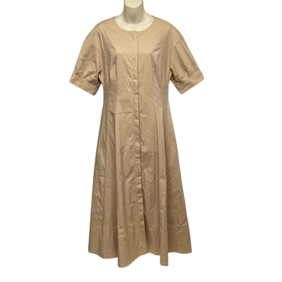 Seed Womens  Size 10 Shirt Dress Beige - excellent used condition 