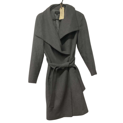 Womens Oxford Size 10 Grey Winter Coat 