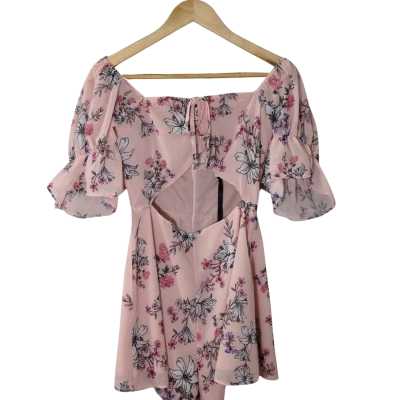 Institution The Label Womens Floral Keyhole Dress - Size 8  