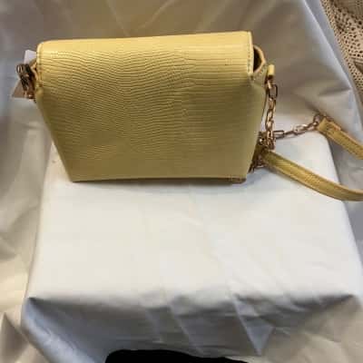  Womens Yellow hand bag