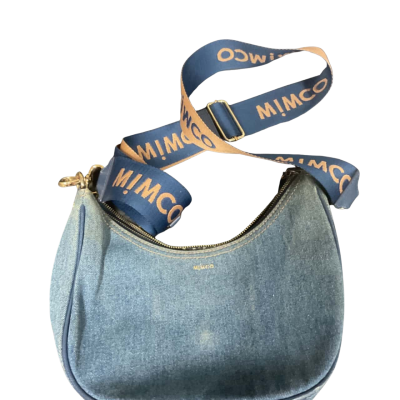 Women’s Mimco Classico crescent  Cross Body Bag Blue 