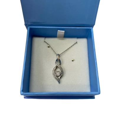 Bevilles Womens Necklace Silver Sterling 925
