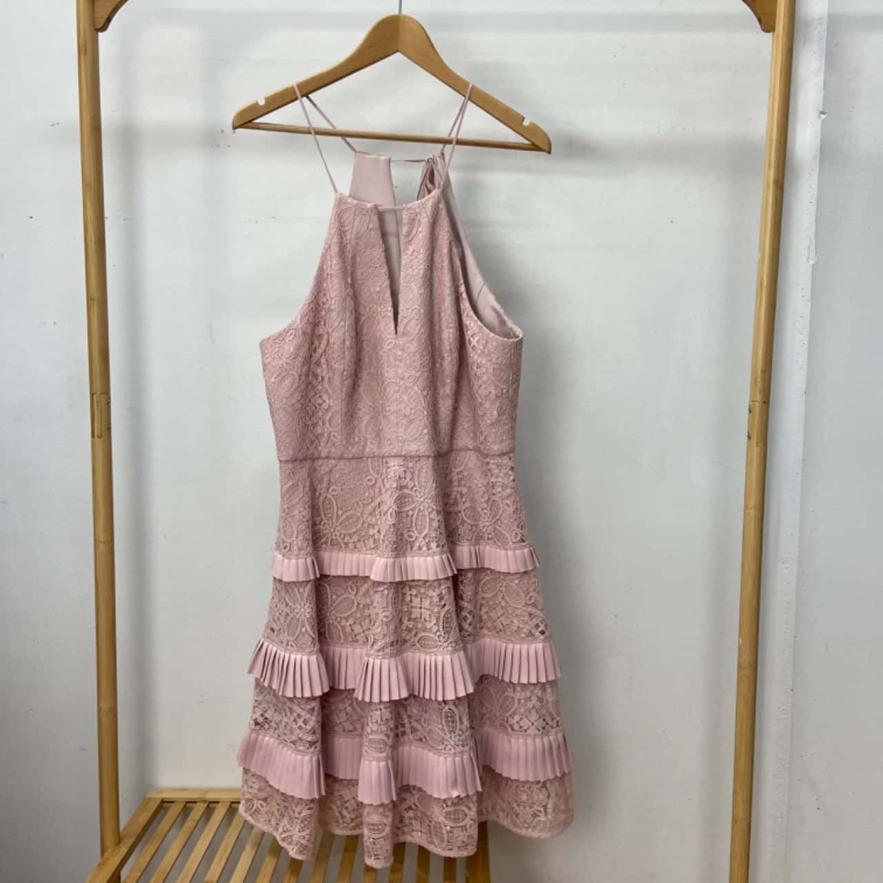 english factory lace trim dress English Factory main image 0