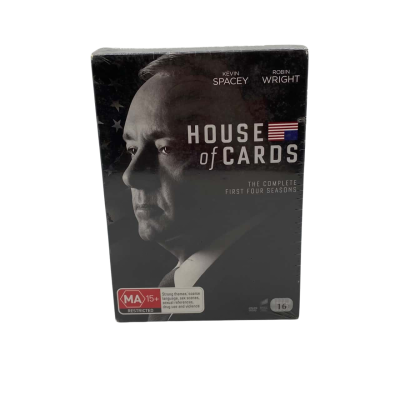SEALED House of Cards The Complete First Four Seasons DVD Box Set