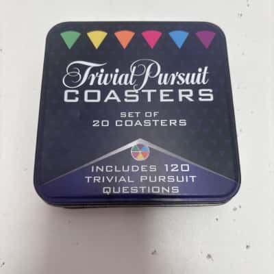 New - Trivial Pursuit coaster game 