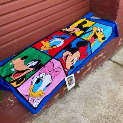 Disney Pacific Collection 'Character Faces' Beach Towel
