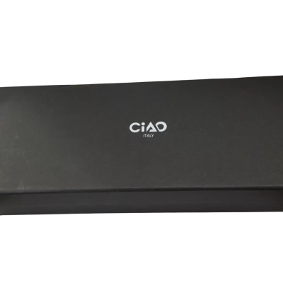 Ciao Mens  Belt and Socks Set Size One Black  