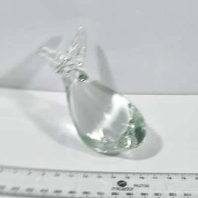 Crystal Dolphin PaperWeight PreOwned 