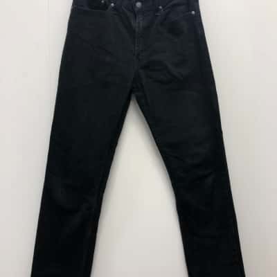 Levi Strauss & Co. Mens  Size 34 Straight Leg Jeans Black  