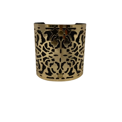 Women's Chunky Cuff Bracelet Black/Gold