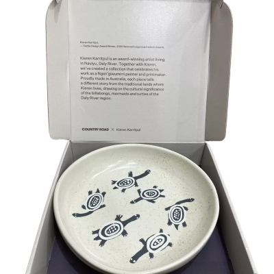 Country Road Ceramic Serving Dish