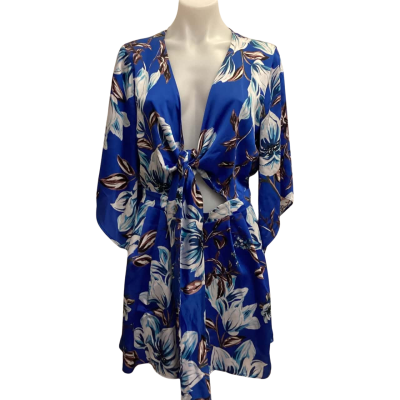 Sheike Womens  Size 10 Blue Playsuit