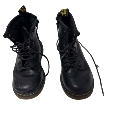 Dr Martens Kids Boots size Eu24 1 toe scuffed