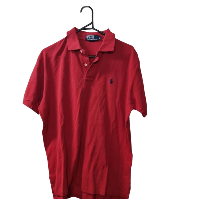 Polo Ralph Lauren Men's  Size M Short Sleeve Polo Top in Red 