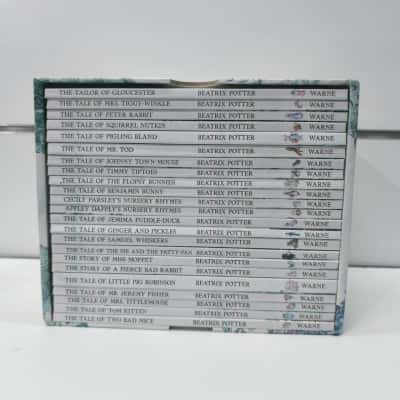 The World of Peter Rabbit: The Complete Collection of Original Tales 1-23 (White Jackets/Spines Edition)  PreOwned As Is 