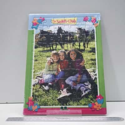  The Saddle Club Vintage Frame Tray Jigsaw Puzzle Horse TV Show