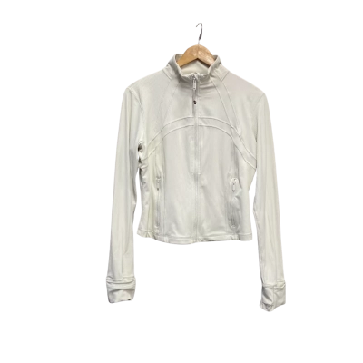 Lululemon Womens  Size 12 Track Jacket Cream 